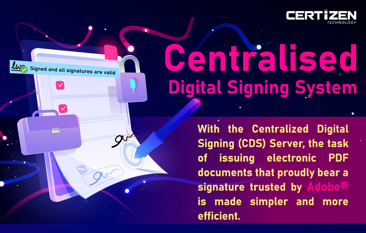 Centralized Digital Signing System leaflet 01 preview